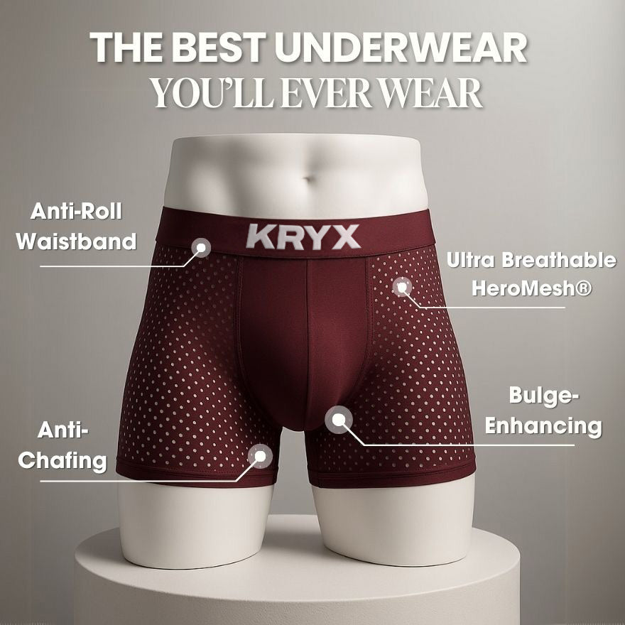 Bamboo Fibre Boxer Shorts - For All-Day Comfort