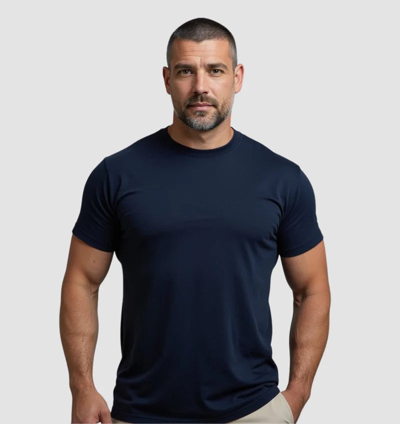 The Tech T-shirt - Navy Blue