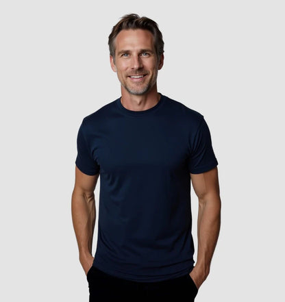 The Tech T-shirt - Navy Blue