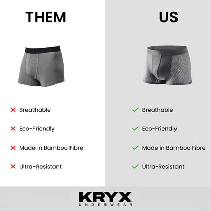 Bamboo Fibre Boxer Shorts - For All-Day Comfort