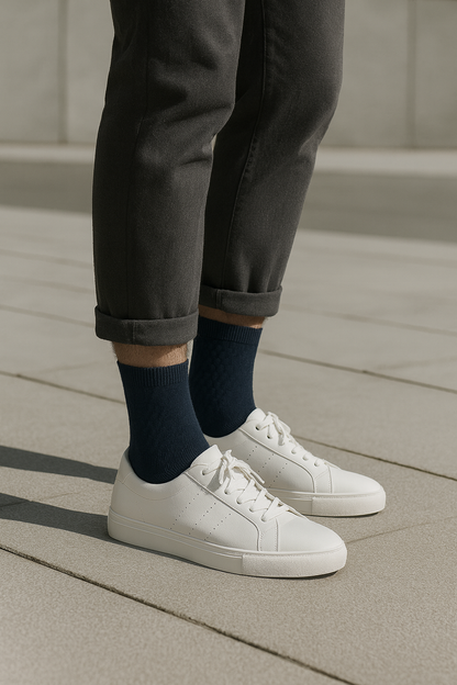 5-Pack Premium Bamboo Mid Socks